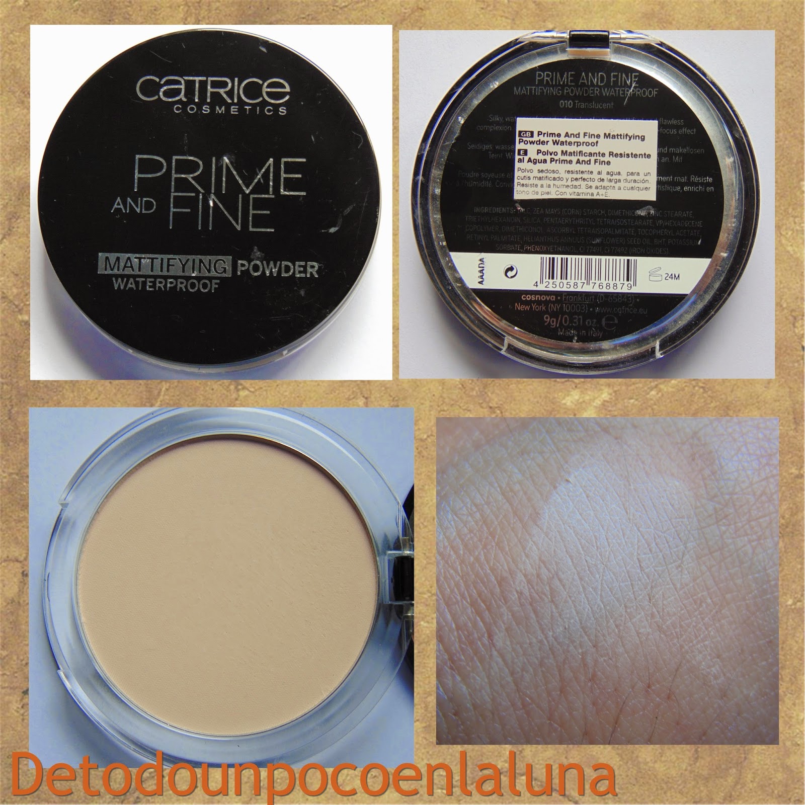 Compras Maquillalia Polvos matificantes waterproof catrice