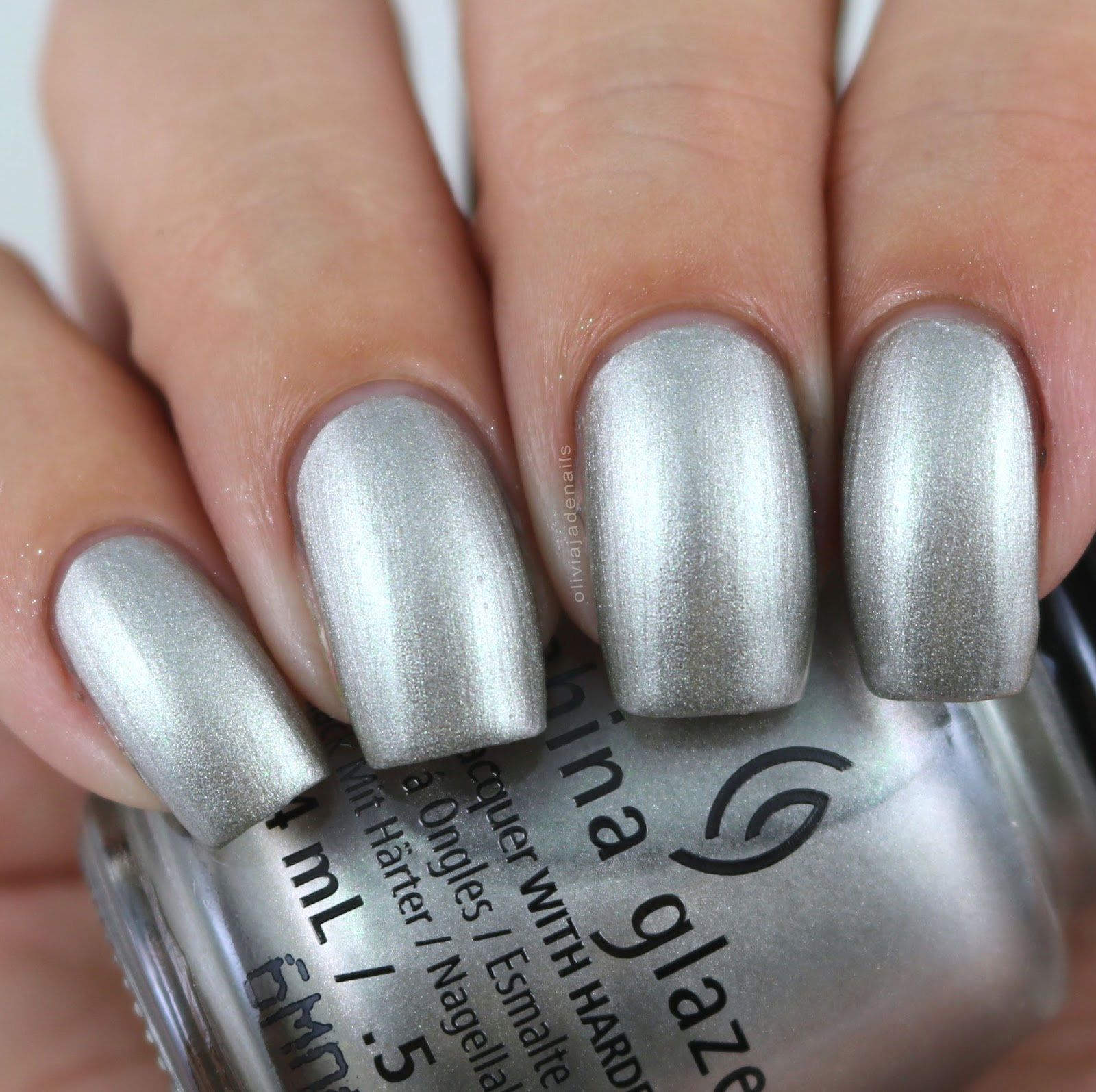China Glaze It's A-Boat Time swatched by Olivia Jade Nails