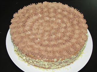 Tort cu crema de ciocolata / Chocolate cream cake