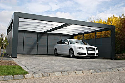 Desain Carport Modern