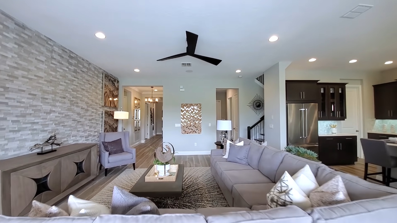 29 Photos vs. Winter Garden Model Tour | Tidewater Model w Bonus Room | Orlando Home Finders vs. Interior Design Tour