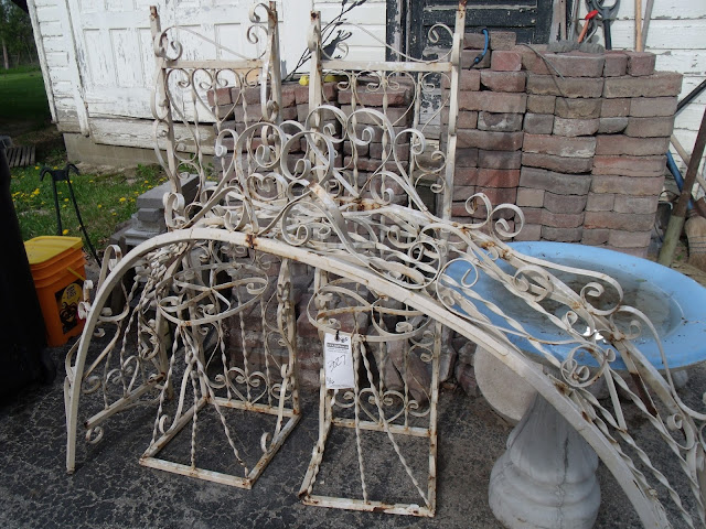 Gear Acres: Vintage Wrought Iron Arbor