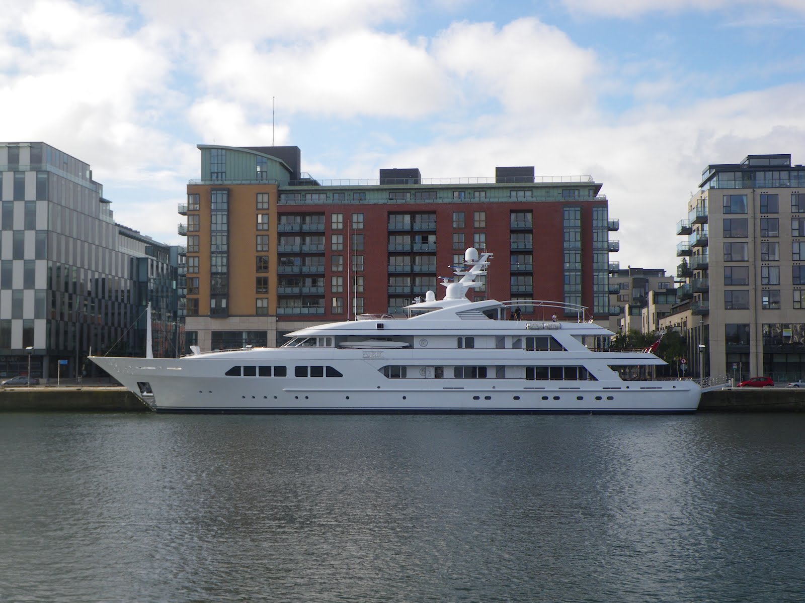 yacht in dublin