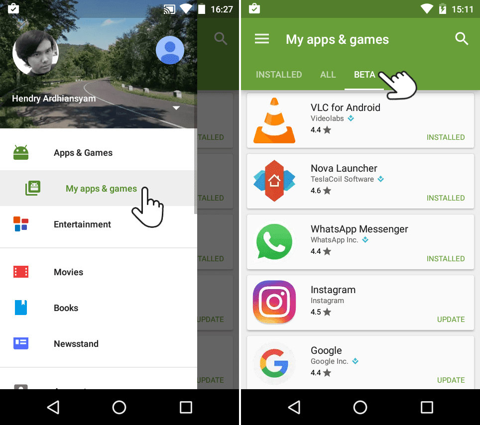 Mencoba Aplikasi Android Versi Beta dan Aplikasi yang Belum Dirilis via Play Store