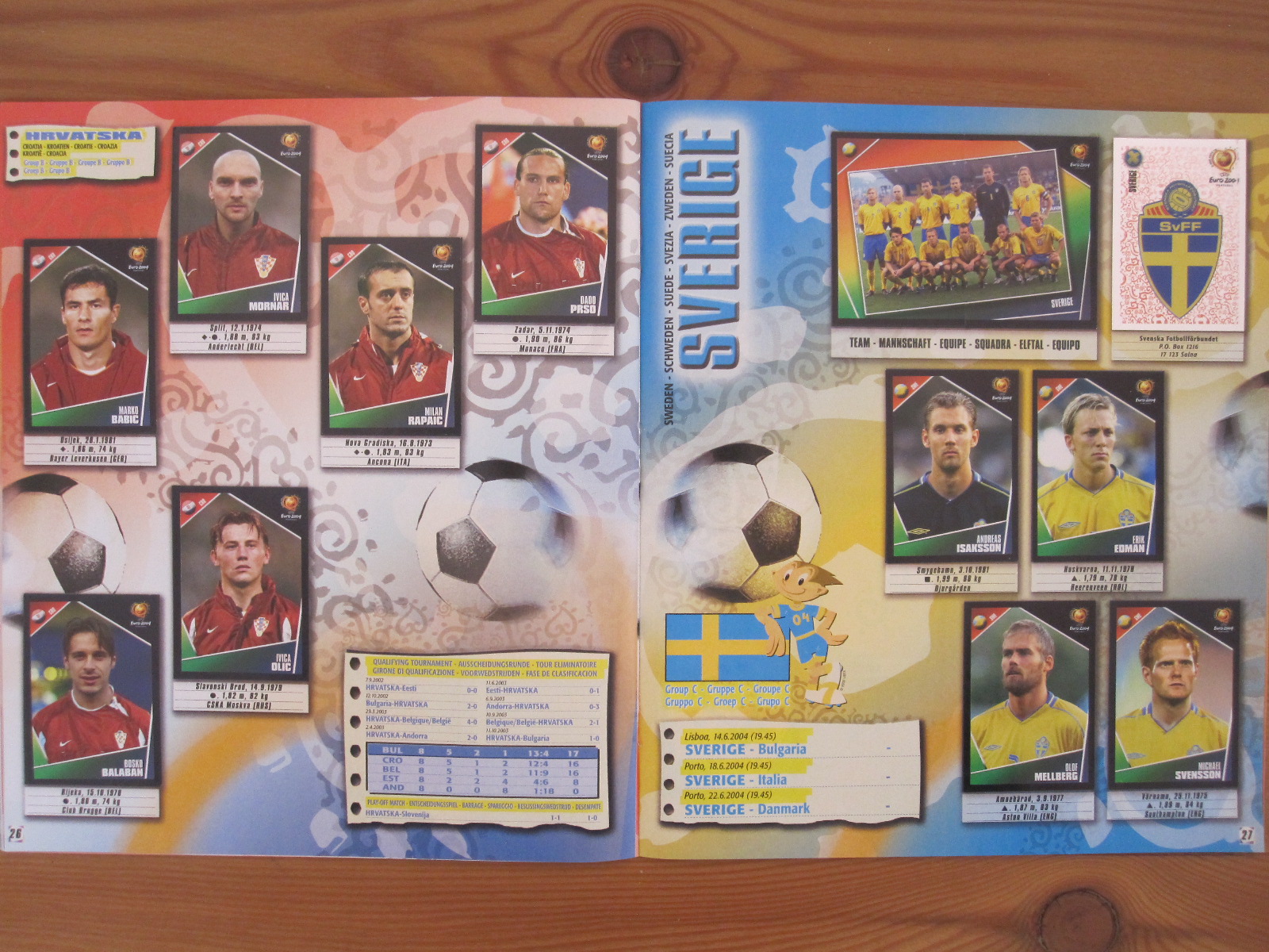 Choose 5 to 50 Panini Euro 2004 04 Soccer Stickers RELIABLE & FAST SERVICE 