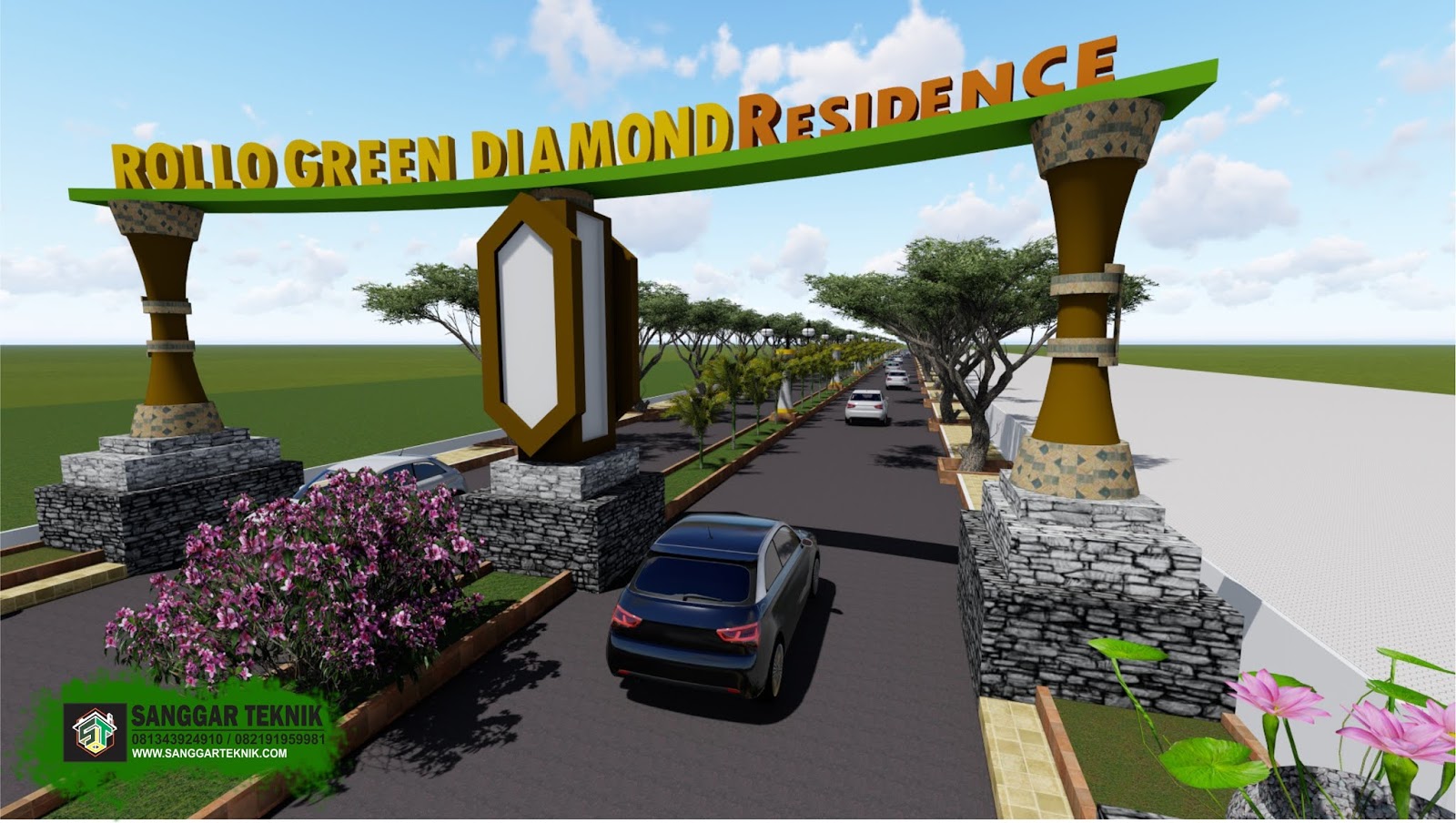 DESAIN GERBANG KOTA | SANGGAR TEKNIK