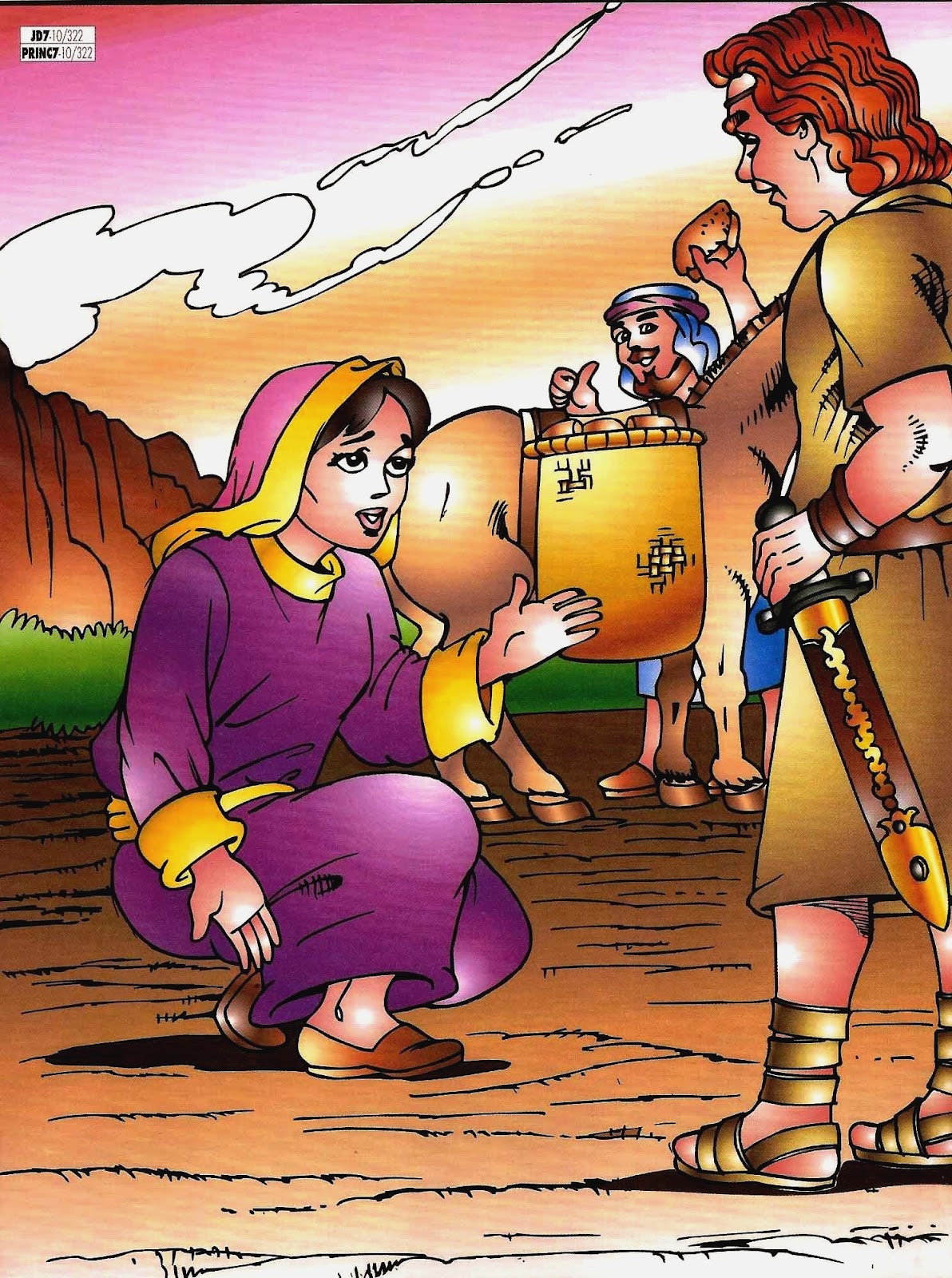 CANTINHO DAS HISTÓRIAS BÍBLICAS HISTÓRIA BÍBLICA PARA CRIANÇA DE EBD. ABIGAIL UMA HEROÍNA CANTINHO DAS HISTÓRIAS BÍBLICAS HISTÓRIA BÍBLICA PARA CRIANÇA DE EBD. ABIGAIL UMA HEROÍNA