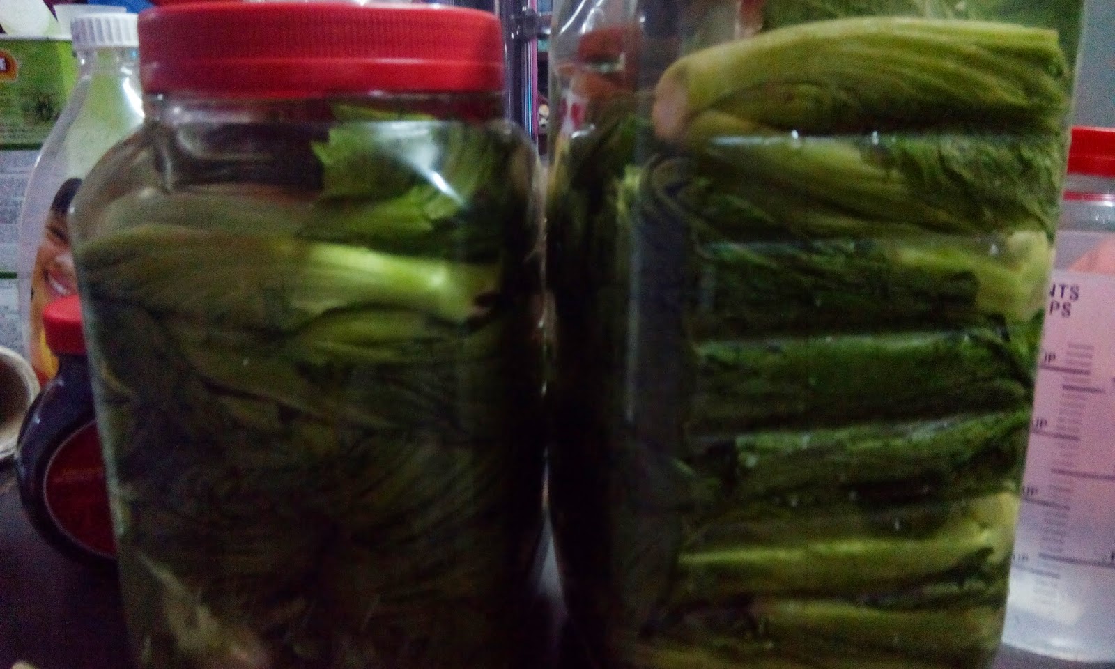 Green Pickles Ham Choy Vegetable Homemade