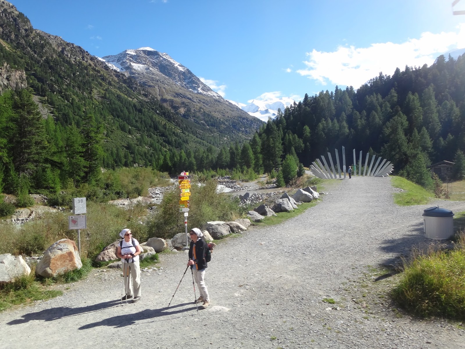 Voila! Sally criss crossing Paris Varenna to Zurich...the