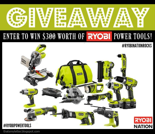 Power Tool Giveaway - that s my letter diy mini putt course ryobi tool giveaway Power Tool Giveaway - that s my letter diy mini putt course ryobi tool giveaway