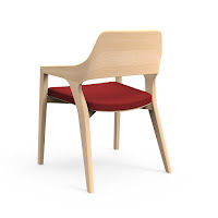 Contemporary Wood Guest Chair Contemporary Wood Guest Chair