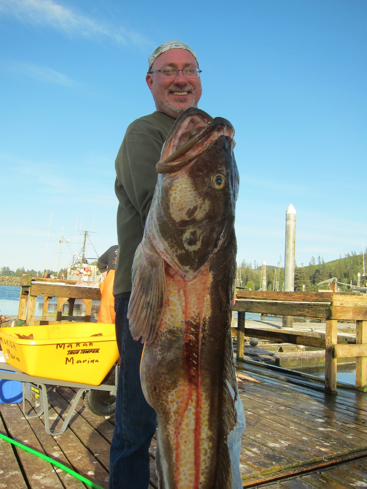 Todds Extreme Fishing Neah bay lingcod and bass