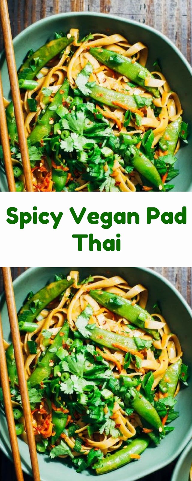 Spicy Vegan Pad Thai