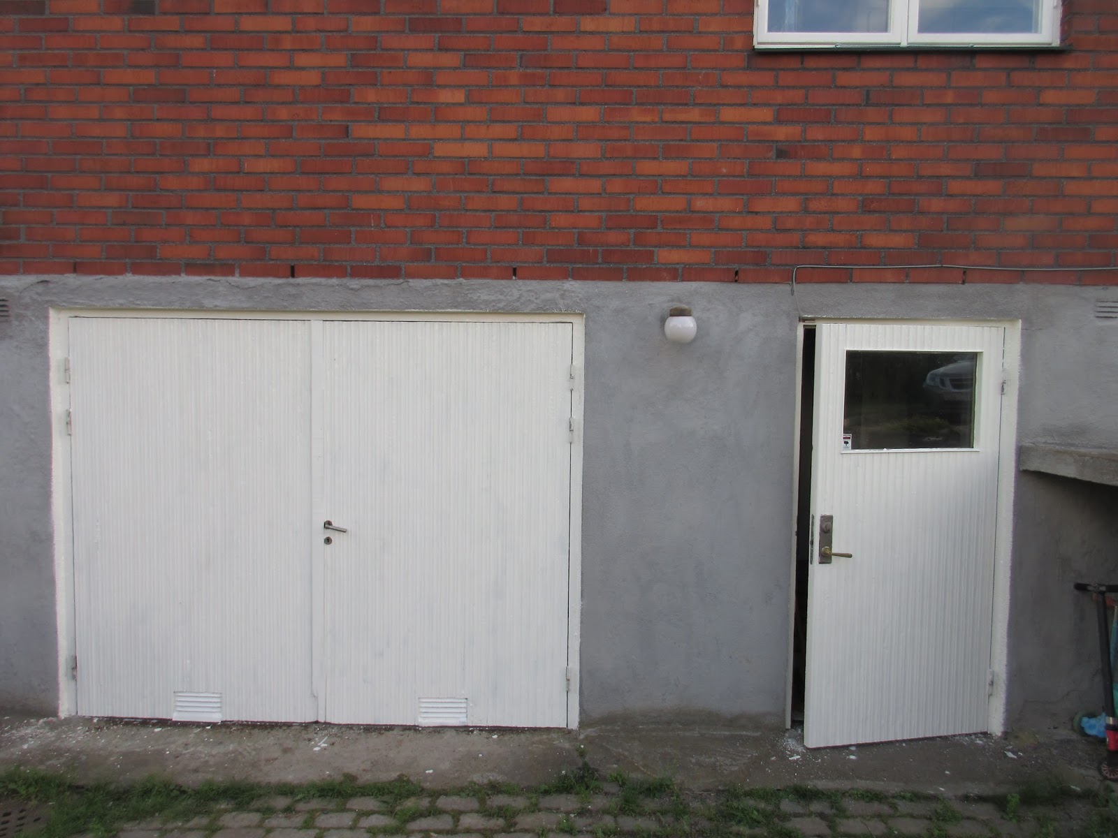 Pias planer: grundmålat eller målad grund borde jag säga