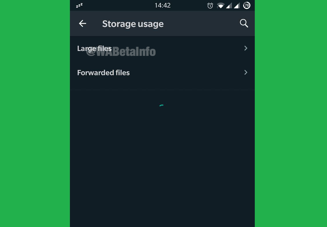 WhatsApp is developing better Storage Usage features