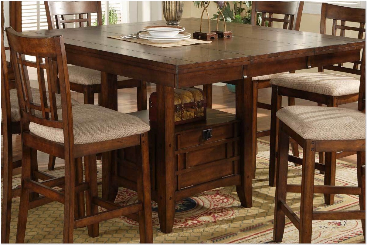 60 Inch Square Counter Height Dining Table