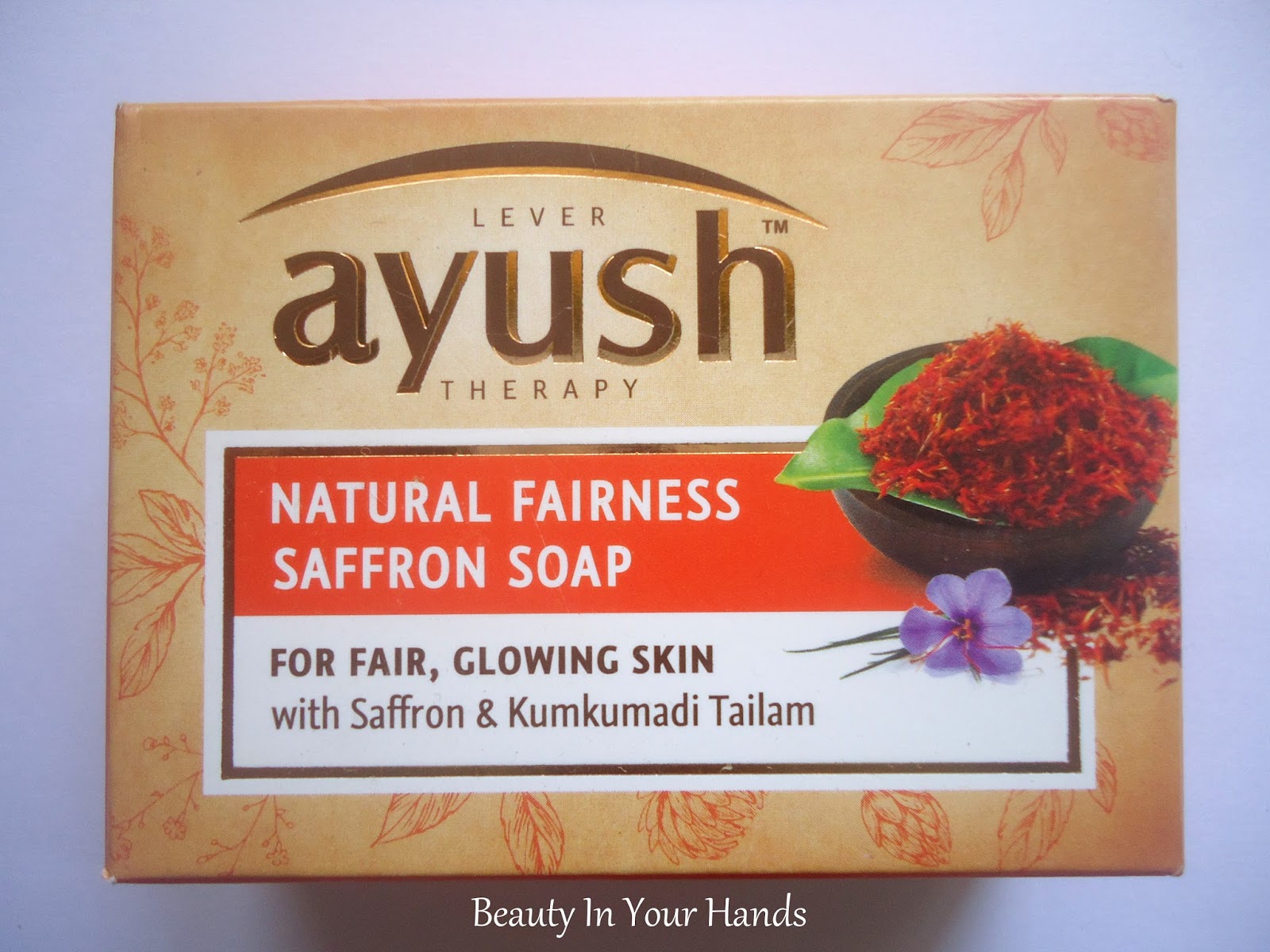 Beauty In Your Hands Ayush Natural Fairness Saffron Soap Review