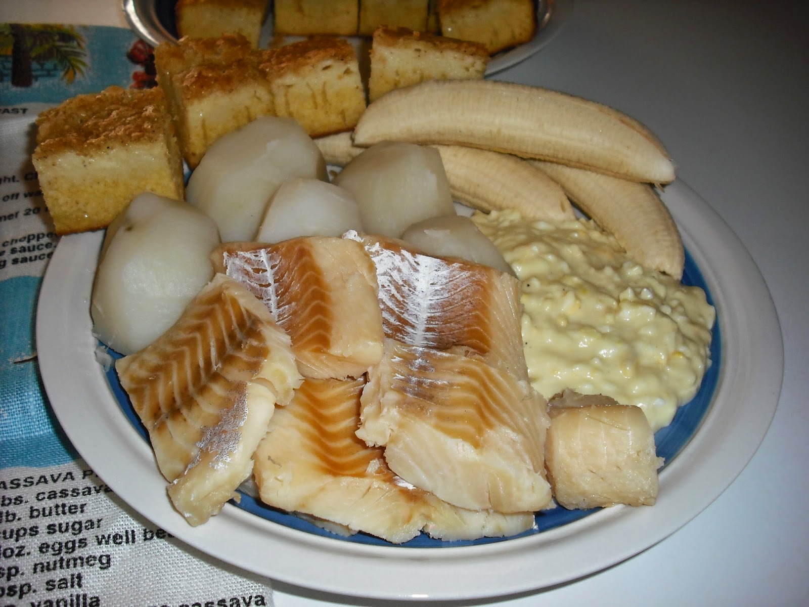 Recipe Marketing Cod Fish And Banana Breakfast