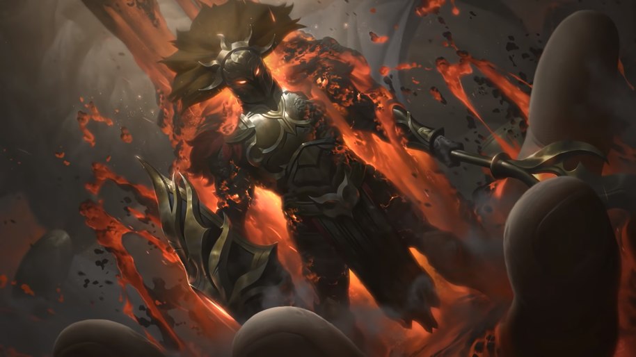 Pantheon, New, LoL, Myrmidon, Splash Art, Rework, 4K, 844 Wallpaper PC