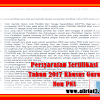 Persyaratan Sertifikasi Tahun 2017 Khusus Guru Non Pns.Docx