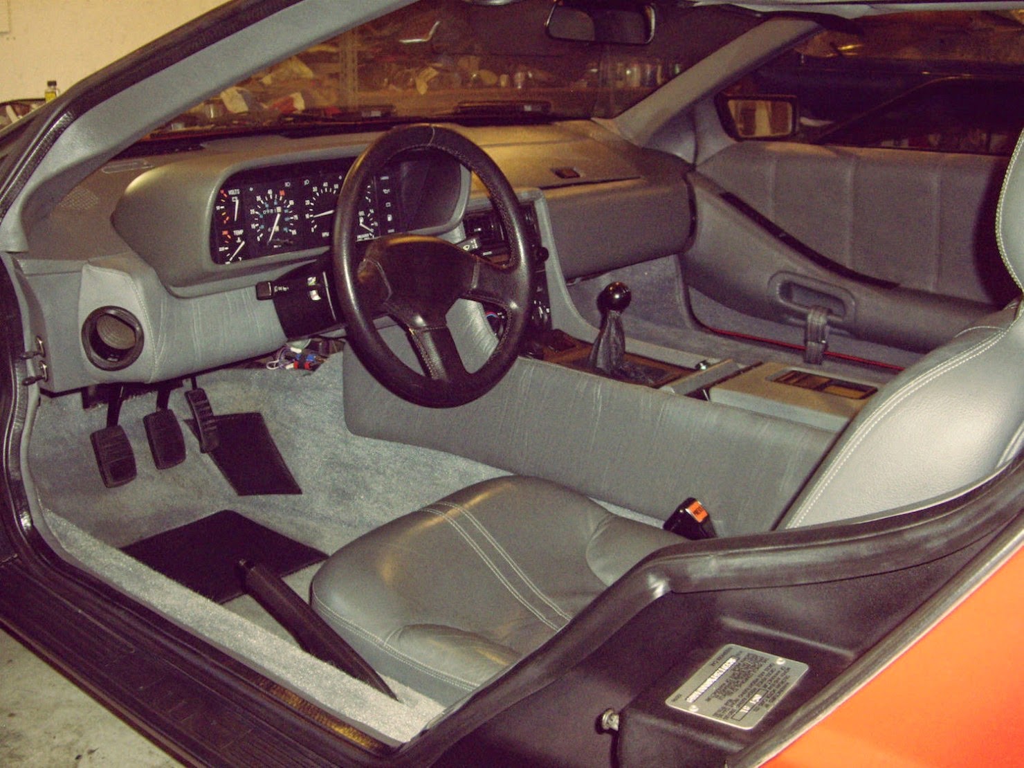 Just A Car Guy excellent survivor DeLorean on Ebay, up to 29thou right