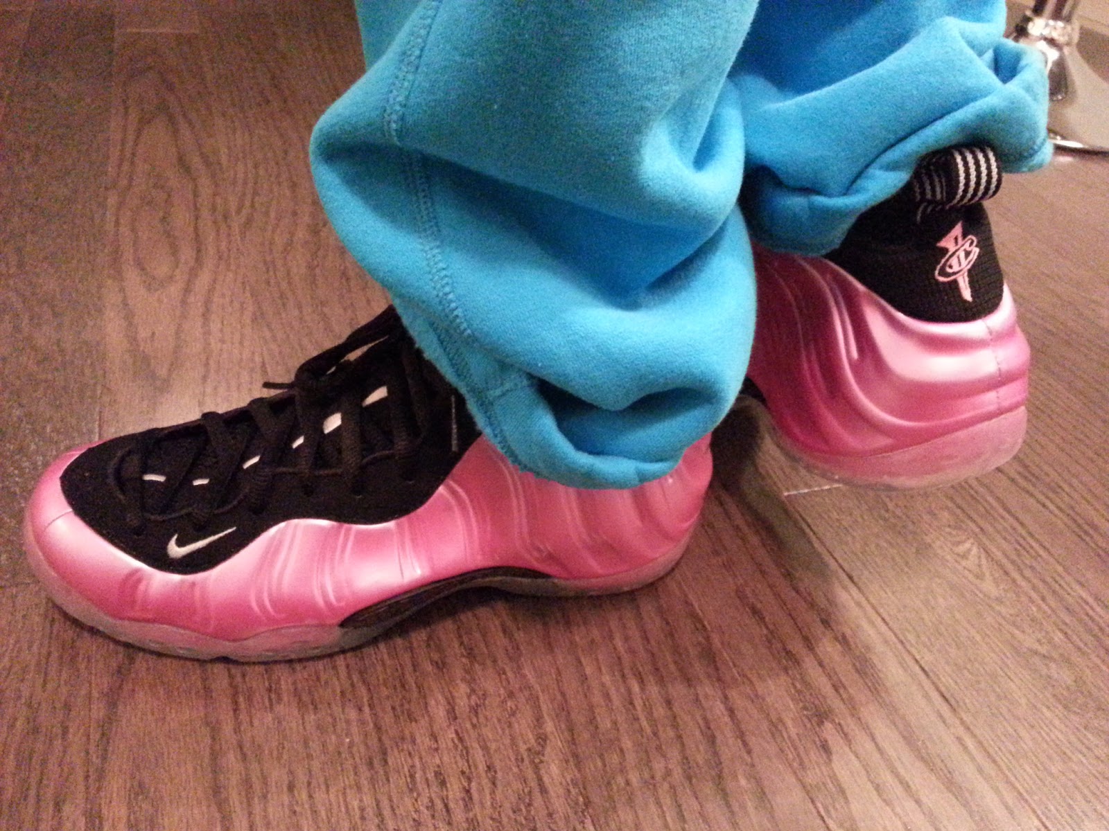 HoopFader's Nutshell: Nike Foamposite One - Solar Polarized Pink
