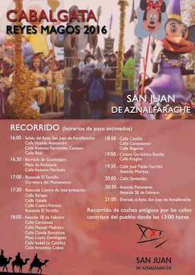 San Juan de Aznalfarache - Cabalgata de Reyes Magos 2016