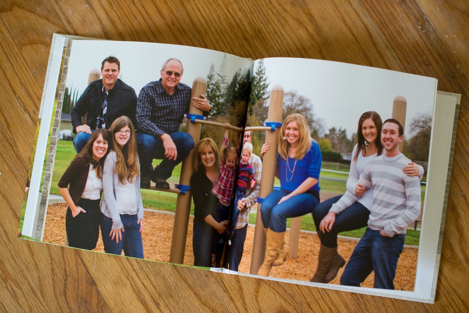 Family Photo Session Photo Book--create a photo book from your professional family photo session to be able to look back on for years to come! When you change out the photos in frames around the house, you will still have this book to flip through!