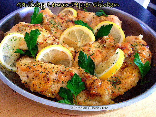 Garlicky Lemon-Pepper Chicken