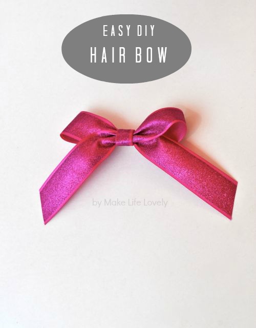 DIY Hair Bows + New Hello Kitty Line at Macy's - Make Life Lovely