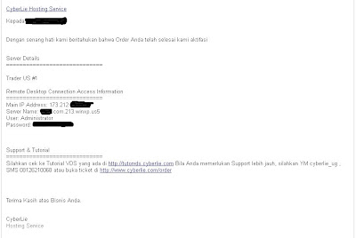 Sewa vps forex