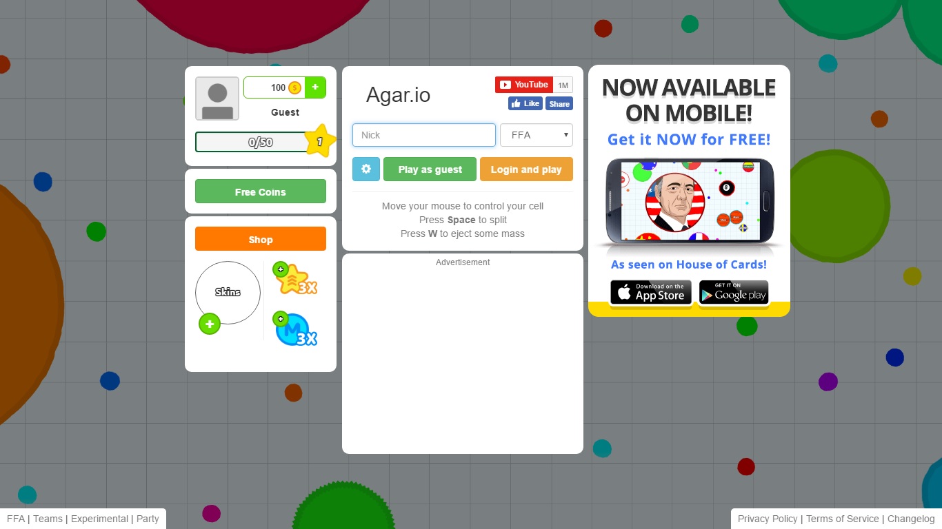 شرح تفاصيل اللعبة الشهيرة Agar.io و كيف يمكنك لعبها