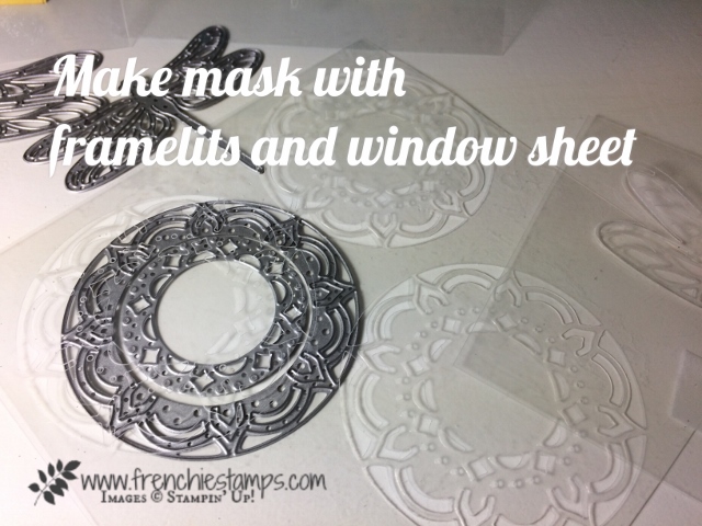 Eastern Palace Mask, Bold butterfly, Butterflies thinlits, Make your own Stencil