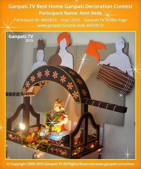 Ganpati Decoration Ideas for Home