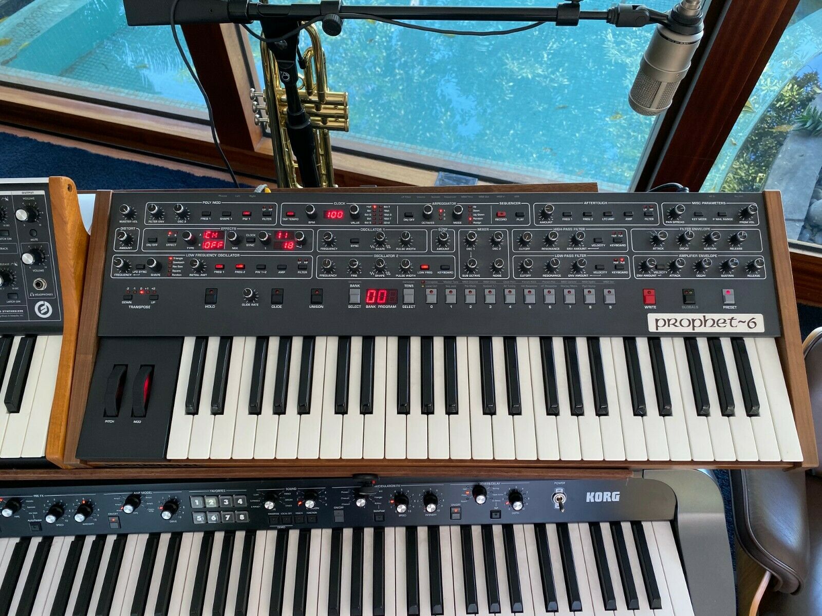 Dave Smith Sequential Prophet 6 Keyboard copertura di Viktory 