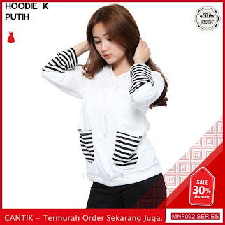 MNF092J95 Jaket Salur Wanita Kombinasi Hoodie Sweater terbaru 2019 BMGShop