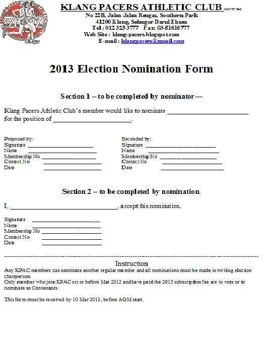 General secretary report image