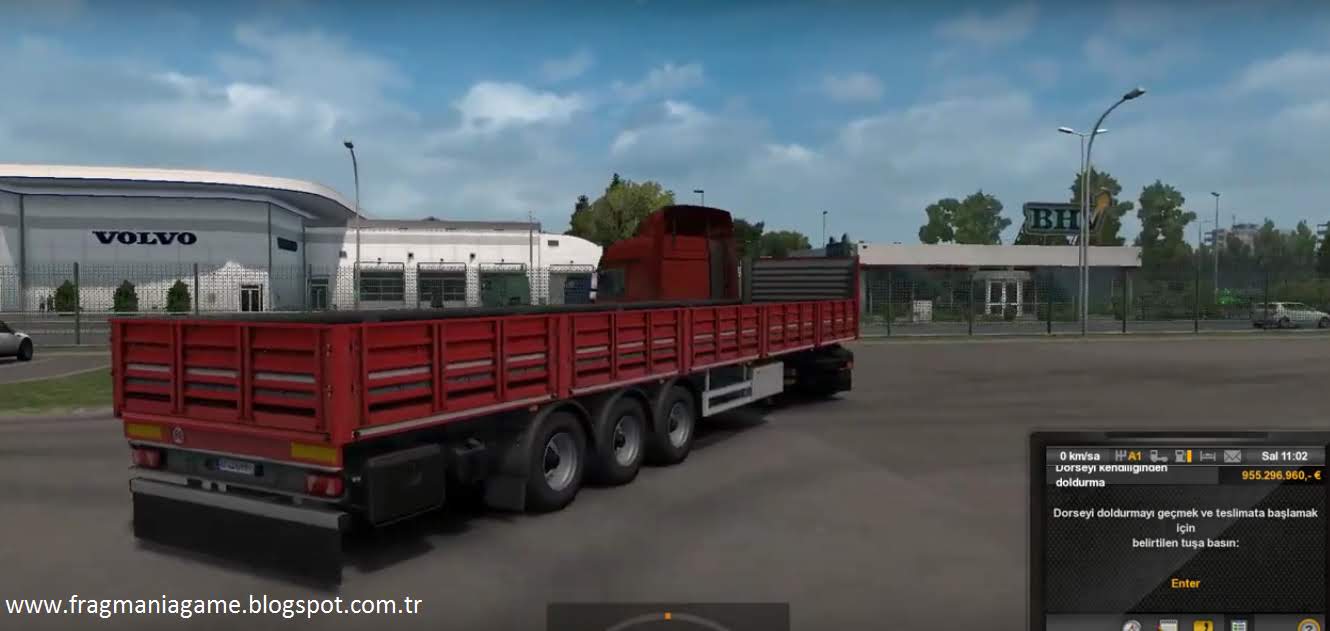 ETS 2 Sal Dorse Modu 1.34 Fragmania Game