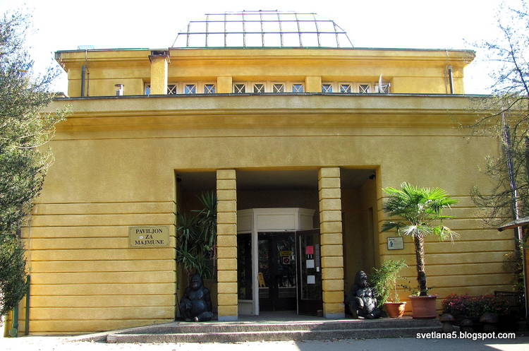Zoo Zagreb paviljon opic