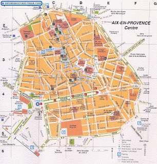 Plano de Aix-en-Provence. Plano de Aix-en-Provence.
