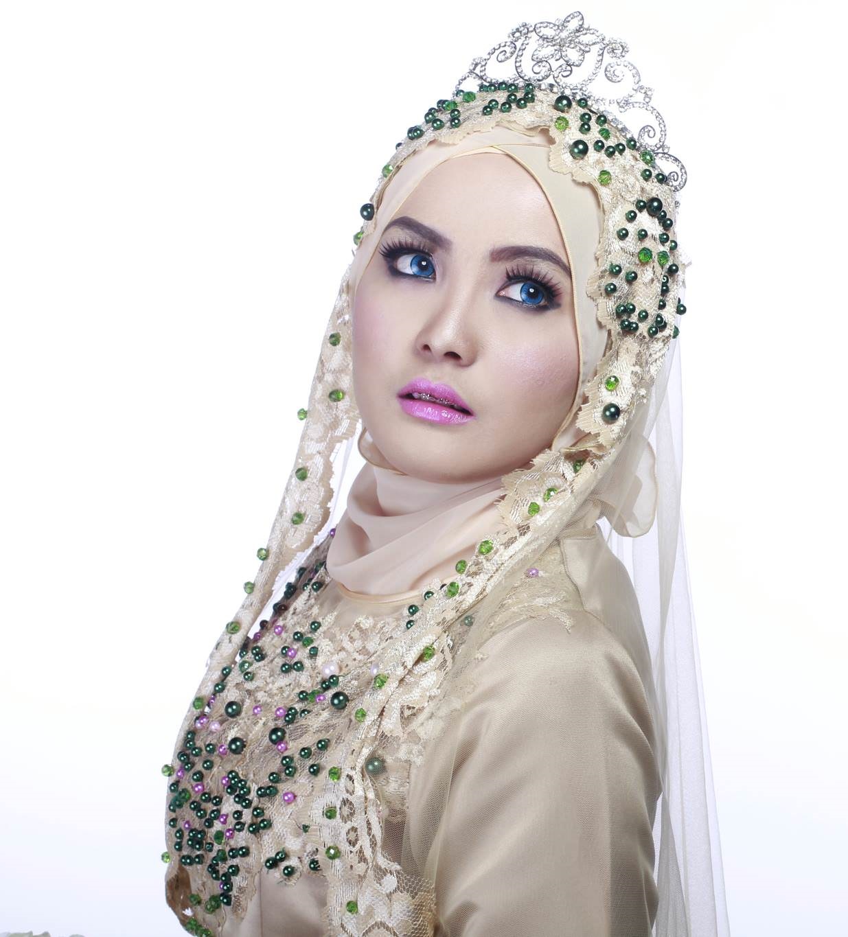 Malaysian Bridal Satin Dresses 754 Malaysian Baju Kurung