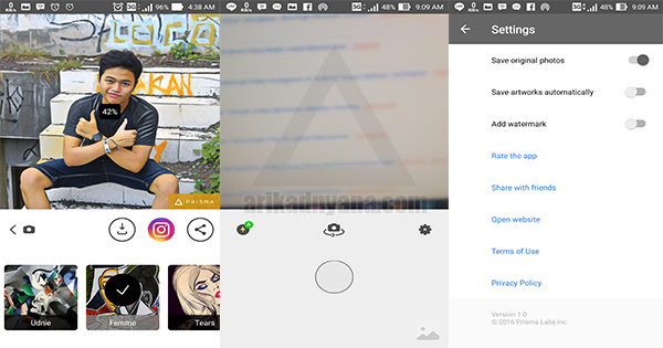 Cara Menghilangkan Watermark Saat Edit Foto Prisma