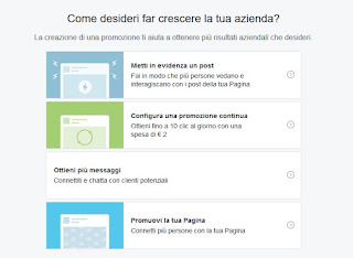 Pubblicizzare pagina su Facebook Pubblicizzare pagina a pagamento