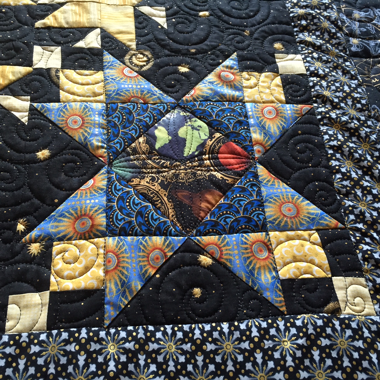 Carrie On The Prairie Carol's Astronomy Quilt