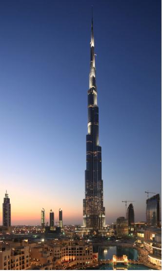 Rascacielos Burj khalifa,