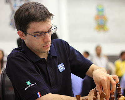 Le Français Maxime Vachier-Lagrave a résisté à Levon Aronian - Photo © site officiel