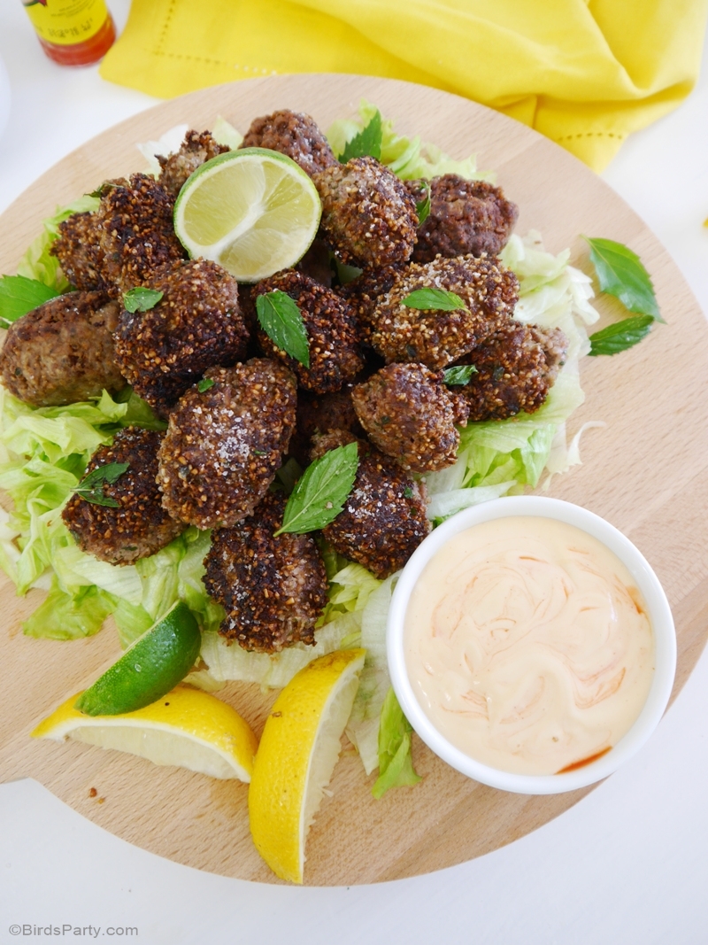 Party Food Brazilian Kibbe Croquettes Appetizer Recipe Party Ideas