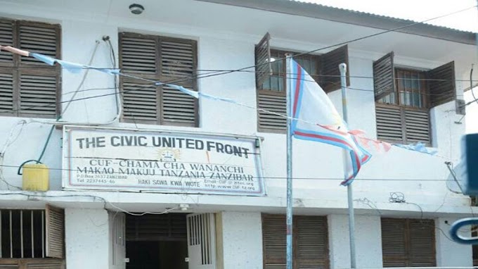 CUF Wafanikiwa Kuirejesha Ofisi yao Ya Makao Makuu Zanzibar