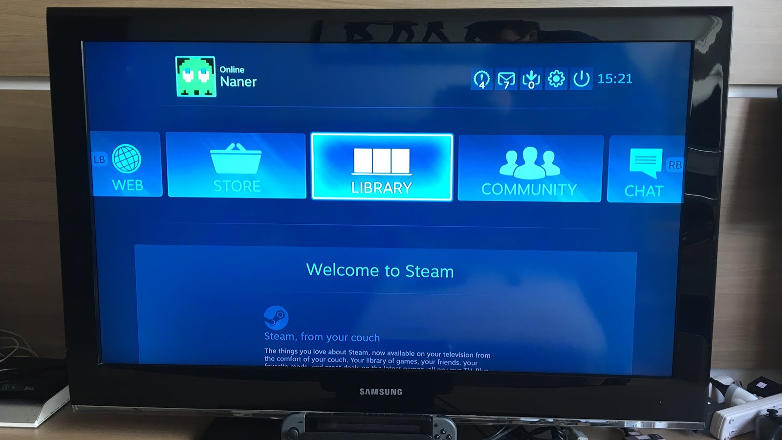 Funcionalidade Steam Link é anunciada para TVs Samsung GameBlast
