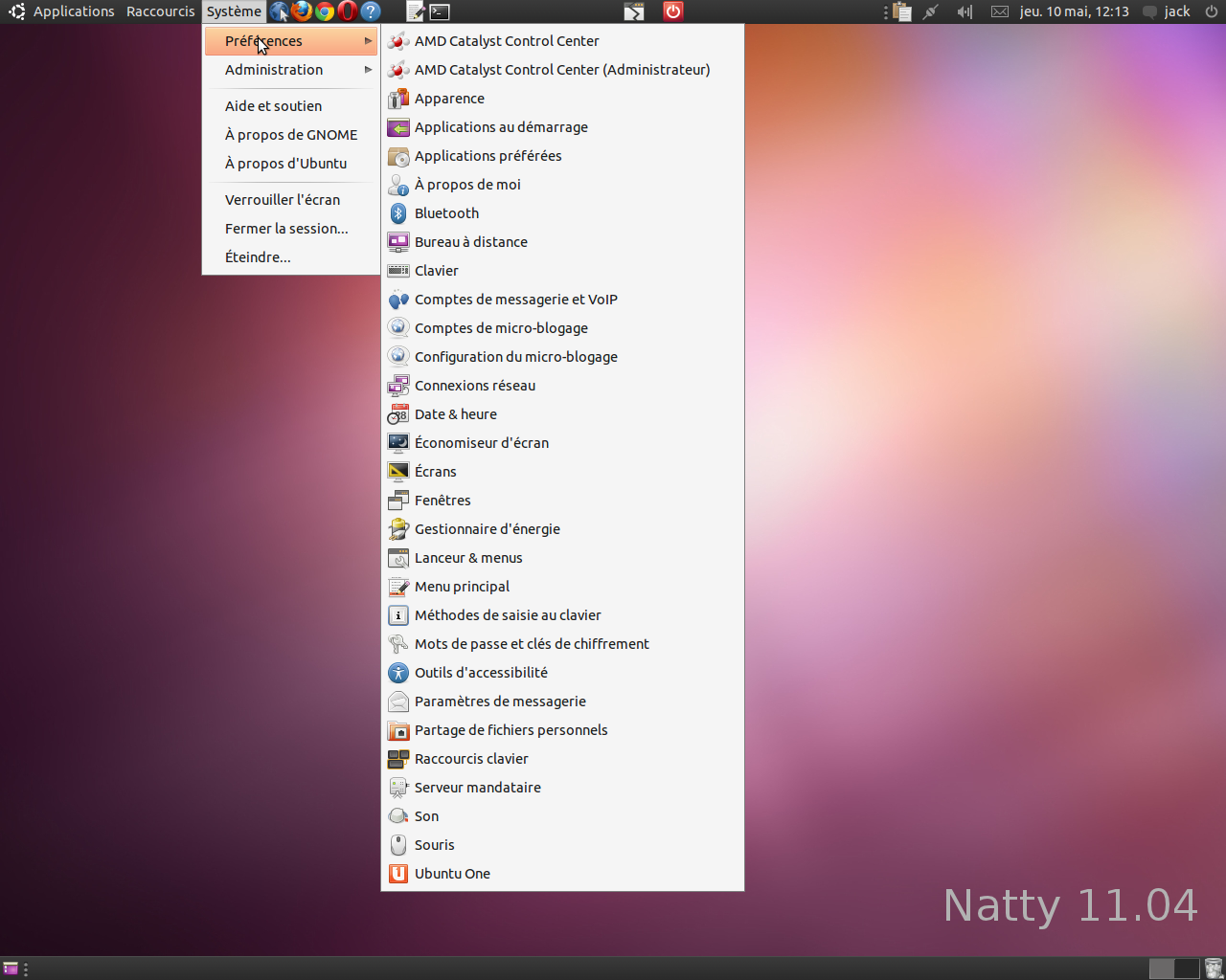 Personnalisation du bureau gnome ubuntu